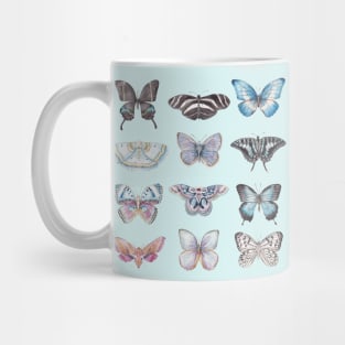 Butterflies in Blues Mug